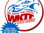 We Know The Truth talk radio logo.