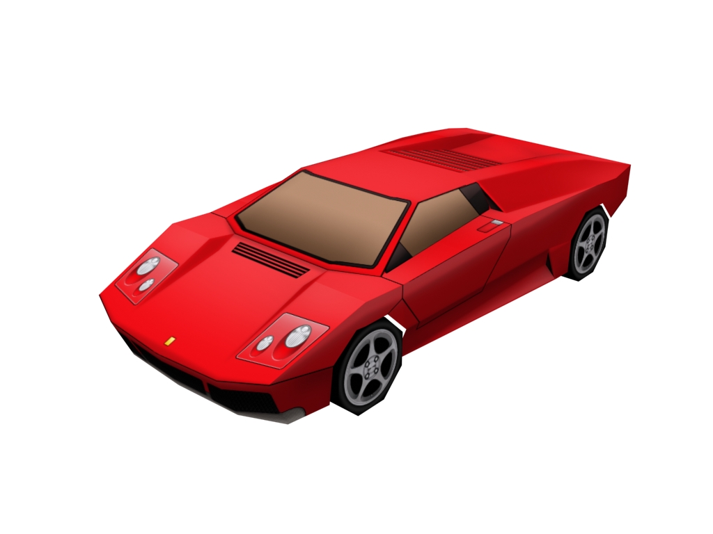 Infernus Papercraft Model