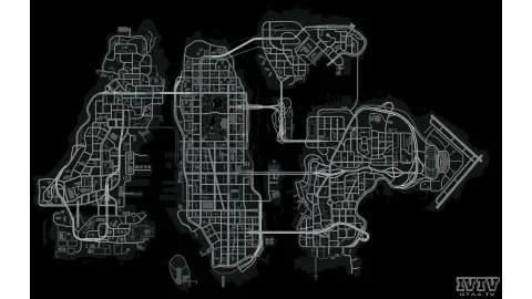 Large GTA4 Map