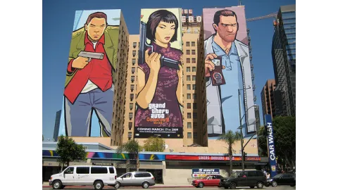 Huge GTA: Chinatown Wars Artwork