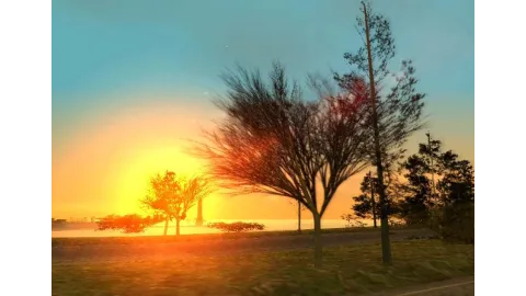 Sun Rise in God's Country
