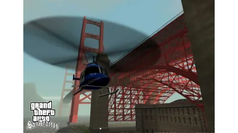 Heli At The Gant Bridge