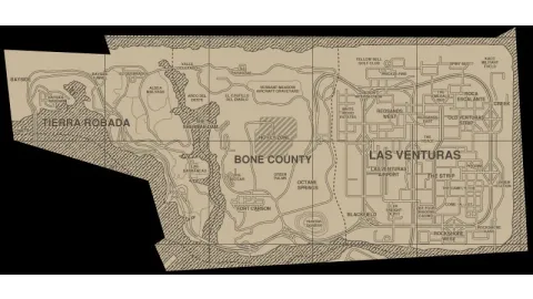 Las Venturas Map
