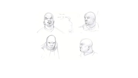 Character Sketches - 8-Ball