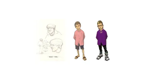 Character Sketches - Kent Paul