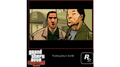 Huang Plays Dumb