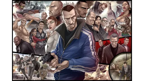 Patrick Brown GTA IV Fan Art