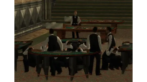 Lotta dudes cowering