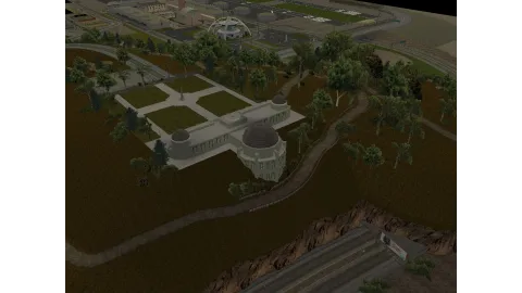 Los Santos Observatory in Verdant Bluffs and LSX