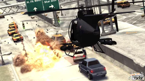 Helicopter VS The City Steets