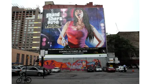 Episodes From Liberty City Mural #1