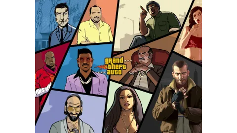 The History Of GTA 4:3 Desktop Wallpaper