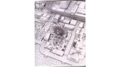 Render from Grand Theft Auto IV in Magazine