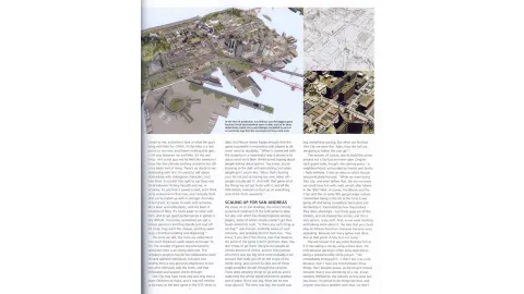 San Andreas Map from a Magazine