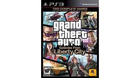 Episodes From Liberty City PS3 Box Art