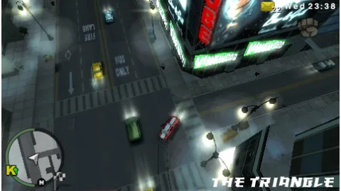 Burnin' rubber through Triangle