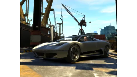 Infernus at the Docks.