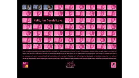 Donald Love Tile Wallpaper