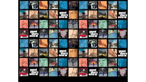GTA III Tile Wallpaper