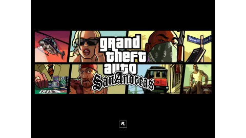 San Andreas Box Art Wallpaper