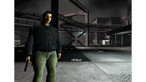 Fat Claude in a wasteland