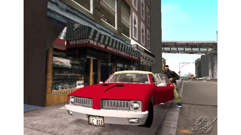 Claude's red ride