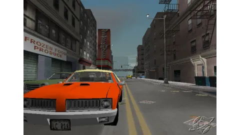 Orange car, Red Light District
