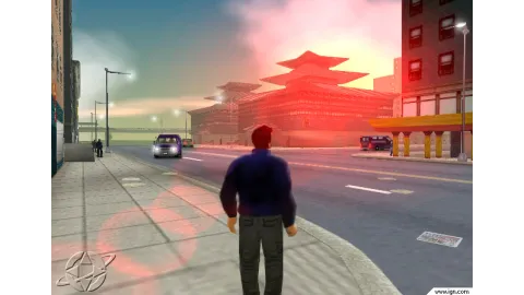 Sunset in Chinatown
