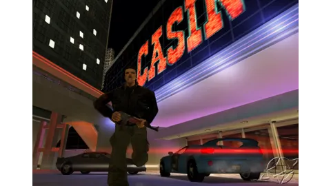 Tearing up the casino parking lot