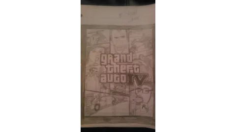 GTA IV Box Art Drawing by Steven Jeter