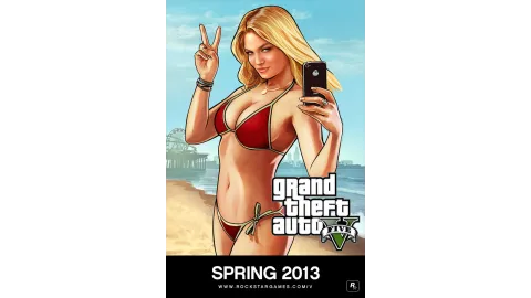 GTA V Coming Spring 2013 with Bikini Girl 