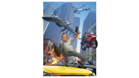 Patrick Brown's first GTA V artwork