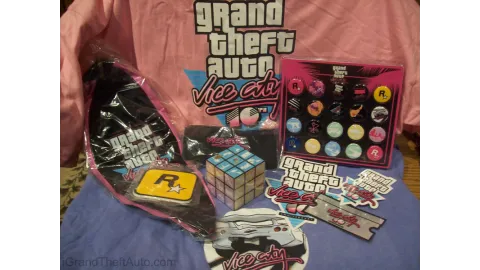 Vice City 10th Anniversary Gear and Collectibles
