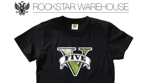 GTA V T-Shirt V Logo