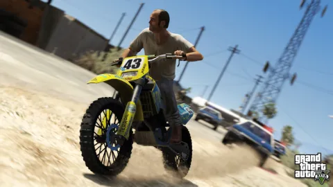 Trevor escapes on a Sanchez
