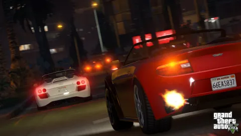 Midnight street chase