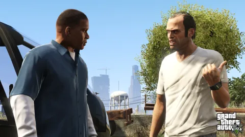 Franklin and Trevor chat