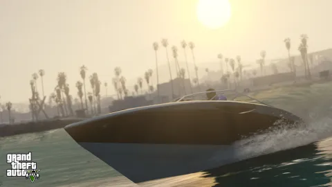 Michael's on a boat