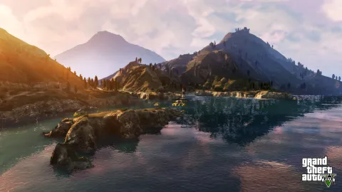 Calm waters near the lighthouse