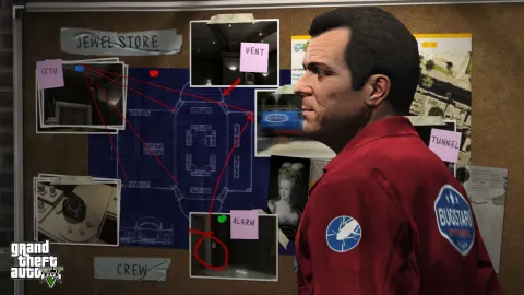 Planning the Bugstars heist