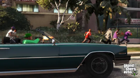 Franklin's solo drive-by