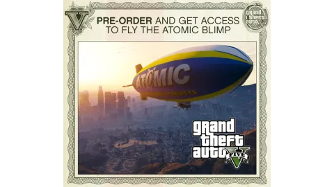 GTA V Pre-Order Atomic Blimp