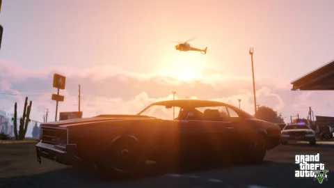 Sheriffs chase a Sabre GT