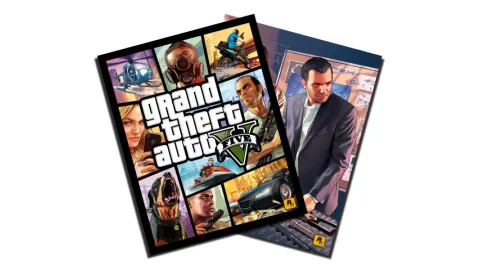 GTA 5 Poster from GameStop