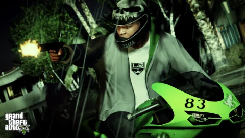 Franklin's green Bati Custom