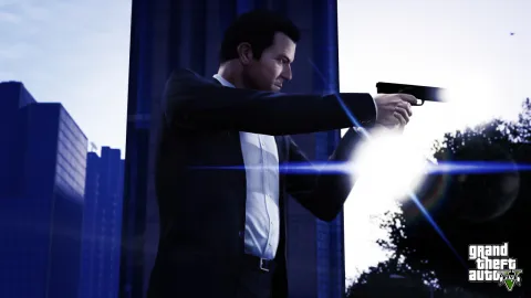 Michael opens fire in Downtown LS