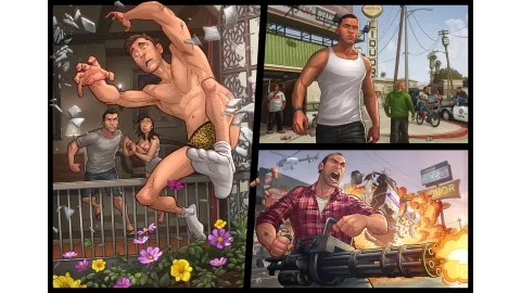 Patrick Brown's GTA V Trio