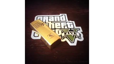 Gold Bar USB Drive
