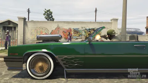 Franklin blasting fools