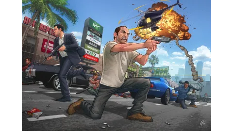 Patrick Brown's GTA V - Launch Piece